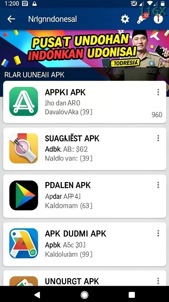 Cuplikan layar LOGO — pengaturan akun